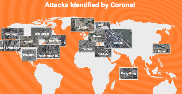 Coronet DarkHotel Incidents