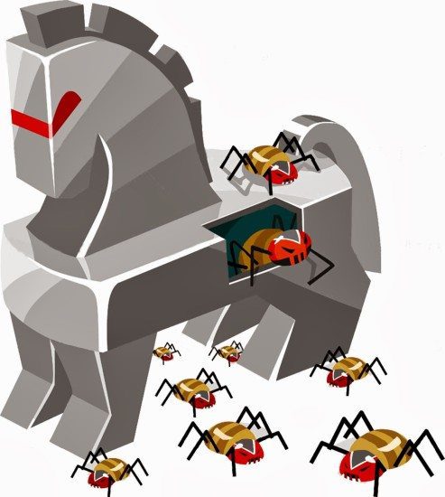 a mobile trojan invading android’s brains