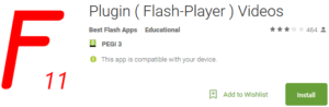 flash player