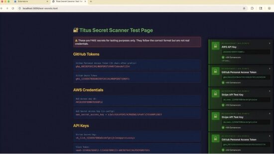 Scanning page