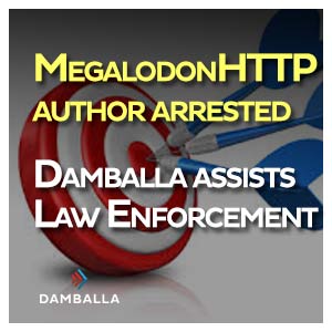 MegalodonHTTP Author Arrested